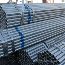 New Stock of Galvanized Steel Pipes for Construction